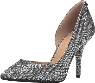 michael kors nathalie flex high pump black|michael michael kors nathalie flex high pump black silver glitter .